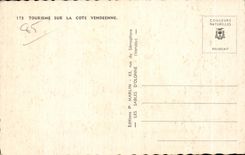 CPSM tourism on the Vendean dimension Sands olonne