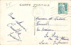 CPA sands Olonne pretty the sablaise the embankment Caps Folklore costume