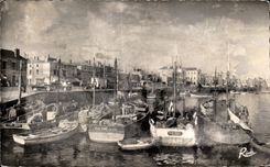 CPA sands Olonne the port Bateux Surprised Henri Aimee