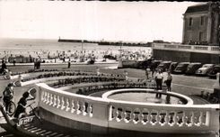 CPA Sands Olonne the Vendee Esplanade of the palate