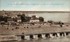 CPA Sands Olonne the Vendee Panorama of the Beach