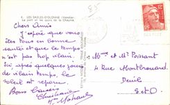 CPA Sands olonne the port and quays of Thatch