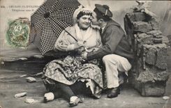 CPA Sands Olonne Cordless phone Folklore Costume