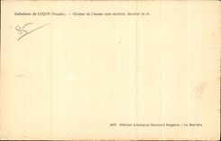 CPA Catherale de Lucon clocher de l Annee 1700 environ hauteur 75m