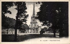 CPA Lucon place belle croix