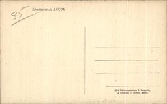 CPA seminaire de Lucon