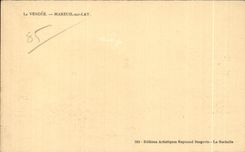 CPA the Vendee mareuil on lay