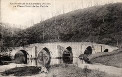 CPA La foret de mervent de vieux pont de la valle