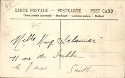 CPA Forel de mervent chaussee et pont des vallees