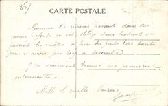CPA Forer de mervent le pont du deluge