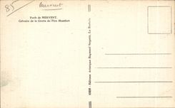 CPA Foret de mervent calvaire de la grotte du pere montfort