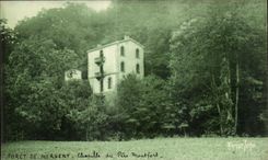 CPA Region de fontenay le comte foret de vouvant mervent chapelle du pere montfort