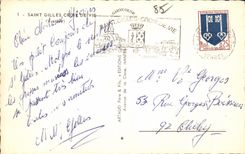 CPA St Gilles Croix de Vie Le Port