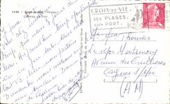CPA Croix de Vie (Vendee) L Entree du Port