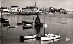 CPA Croix De Vie (Vendee) Vue du Port