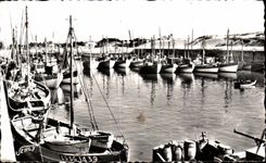CPA Port de Croix de Vie (Vendee) Le nouveau Bassin Bateaux 