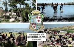 CPA Souvenir of Quend Place the Pines Summons