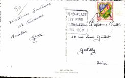 CPA Souvenir of Quend Place the Pines Summons