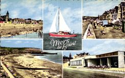 CPA Mers Les Bains Somme Vue generale prise du Treport