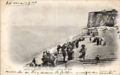 CPA Mers Les Bains La Plage a l heure des bains