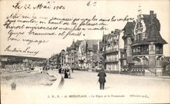 CPA Mers Plage La Digue et la Promenade
