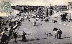 CPA Mers sur Mers La Promenade de la Plage
