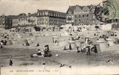 CPA Mers sur Mers sur la Plage