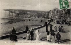 CPA Mers les Bains la Plage et la Digue