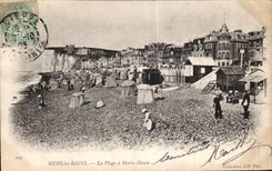 CPA Mers les Bains le Plage a Maree Haute