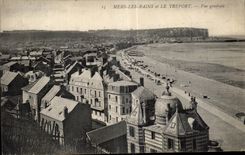 CPA Mers les Bains et le Treport Vue Generale