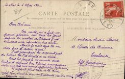 CPA Castres Hurdy-gurdies Houses on Agout