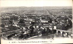 Opinion de CPA Albi hacia el suburbio de la Madeleine