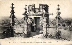CPA Albi la catedral Cecile la siesta de la Campana-torre