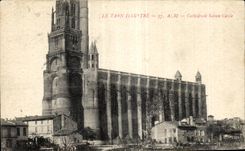 CPA el Tarn ilustra Albi Cathedrale Sainte Cecile