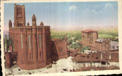 Catedral co de CPA Albi Cecile y museo arzobispal del paladar viejo