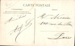 CPA Saint Valery On Somme View of the Day before City