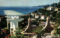 CPA Dimensions Azur French Riviera Lavandou Var