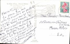 CPA Dimensions Azur French Riviera Lavandou Var