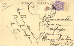 CPA Hyeres les Palmiers Avenue de la Belgique