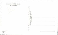 CPA Hyeres Var Vue generale