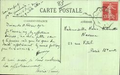 CPA Hyeres Vue generale prise de l Avenue Godillot