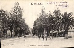 CPA Hyeres Avenue Gambetta