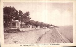 CPA La Plage d Hyeres Villa Le Talisman le bord de mer