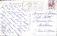 CPA Hyeres les Palmiers Var Avenue Godillot