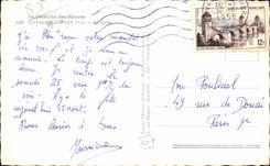 CPA the Cornice of the Cavalaire Moors On Sea (VAr the Gulf