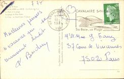 CPSM Dimensions Azur Cavalaire on Perished Mer of the VAr