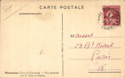 CPA Montauban el Tarn y la opinion de Garona