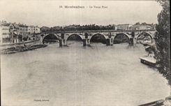 CPA Montauban the Old Bridge
