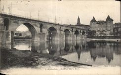 CPA Montauban the Bridge on the Tarn