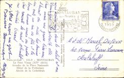 CPA el Tarn y Gne Montauban el puente viejo